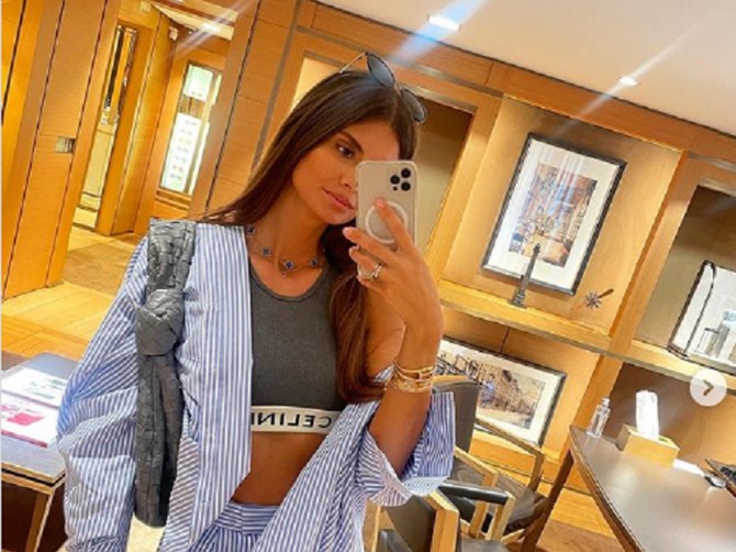 Supruga Nemanje Matića Aleksandra Matić foto: Instagram/maticaleksandra