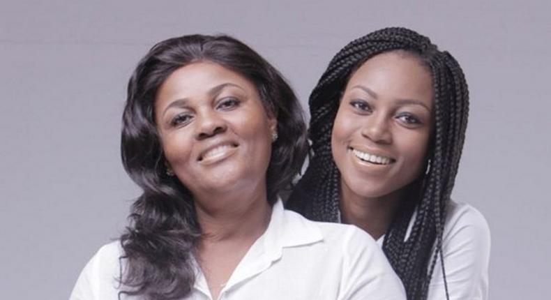 Yvonne Nelson and Mum