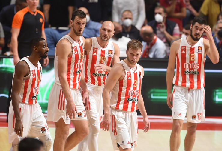 Detalj sa meča KK Crvena zvezda - KK Alba, Evroliga