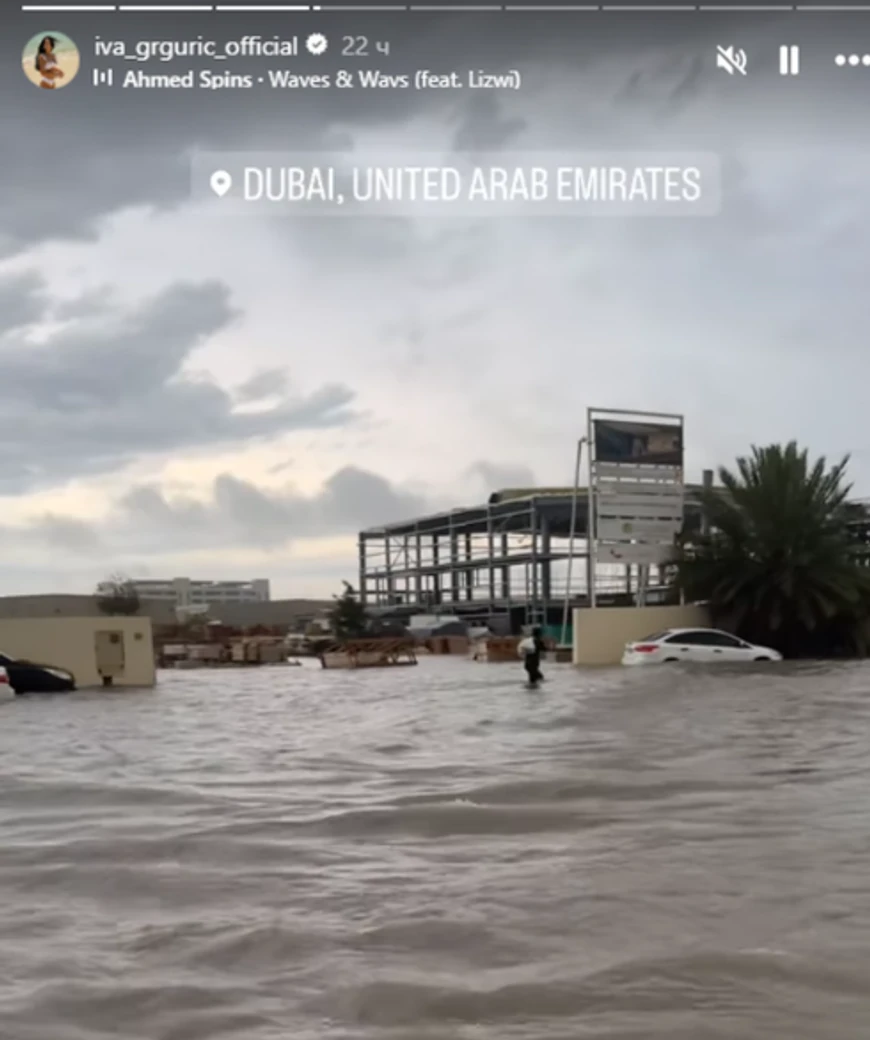 Iva Grgurić u Dubaiju