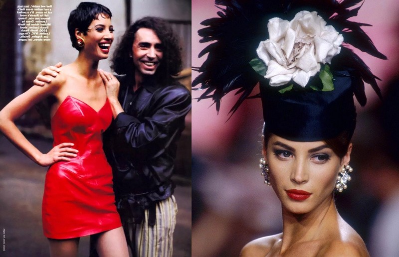 Legenda 90. rokov Christy Turlington.