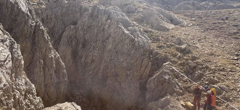 Amerykanin uratowany z jaskini w Turcji. Był tam ponad tydzień