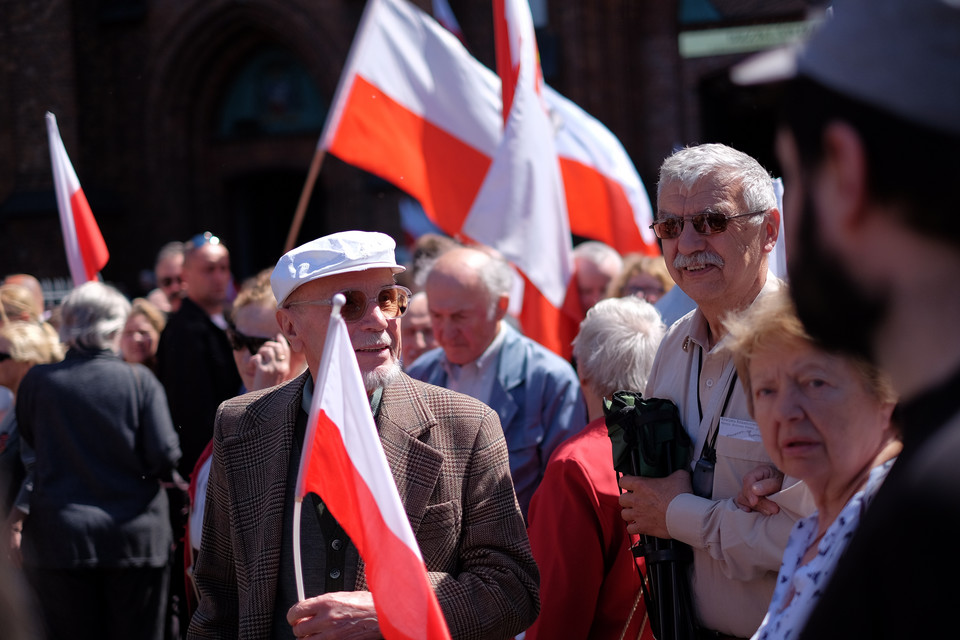 WARSZAWA MARSZ ODWAGI POLSKO NARODOWCY (uczestnicy marszu)