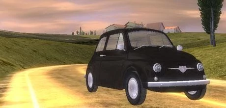 Screen z gry "Fiat 500: Club Italia "
