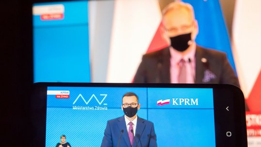 Konferencja Premiera I Ministra Zdrowia O Odmrazaniu Gospodarki Godzina Co Powiedza