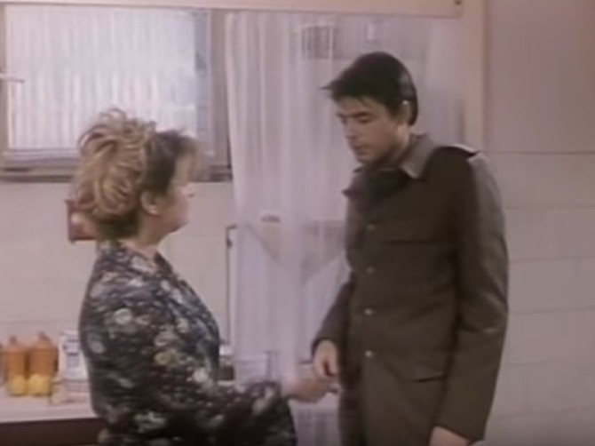 Danicva Maksimović i Igor Pervić u filmu "Noć u kući moje majke"