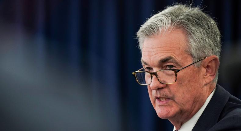 Federal Reserve Chair Jerome Powell holds a News Conference