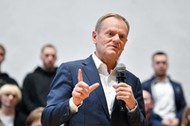 Przewodniczący Platformy Obywatelskiej Donald Tusk 