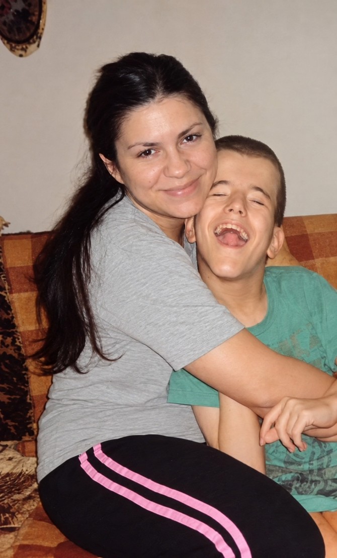 Slobodanka sa bratom