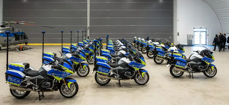 Policja dostała nowe motocykle BMW za prawie 60 mln zł. To największy zakup w historii