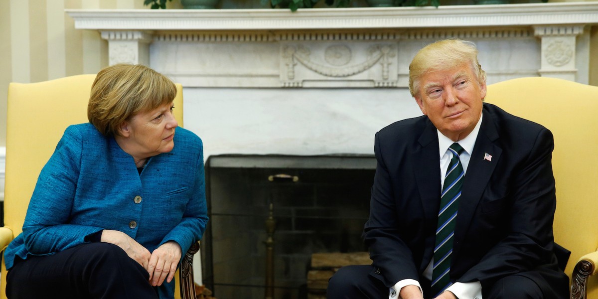 Spicer: Trump's relationship with Angela Merkel is 'fairly unbelievable'