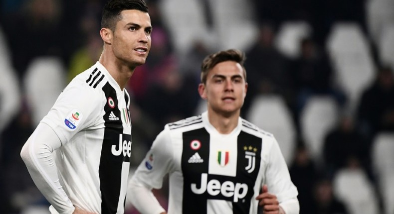 Cristiano Ronaldo and Paulo Dybala both scored for Juventus