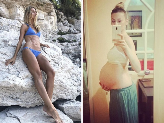 Katarina Gormilić: sa linijom kakvu je želela i u trećoj trudnoći