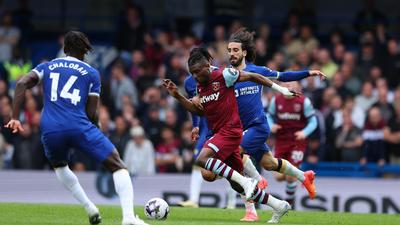 Kudus chalks Premier League dribbling record with performance against Chelsea