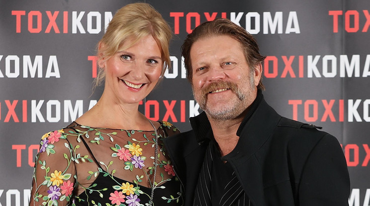 Rezes Judit és Szabó Győző a Toxikoma premierjén már házaspárként jelentek meg / Fotó: Pozsonyi Zita