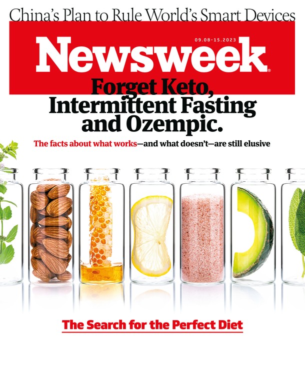 Okładka amerykańskiego Newsweeka 37/2023