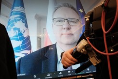 'Wzywam do oddania wraku'. Rosyjski przewodniczący RB ONZ nie krył irytacji