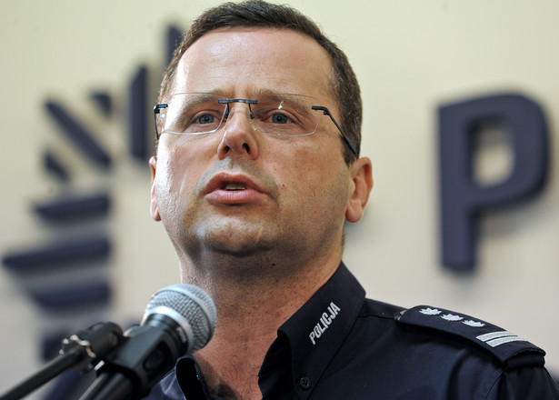 Mariusz Sokołowski, rzecznik prasowy Komendanta Głównego Policji, w roku 2015