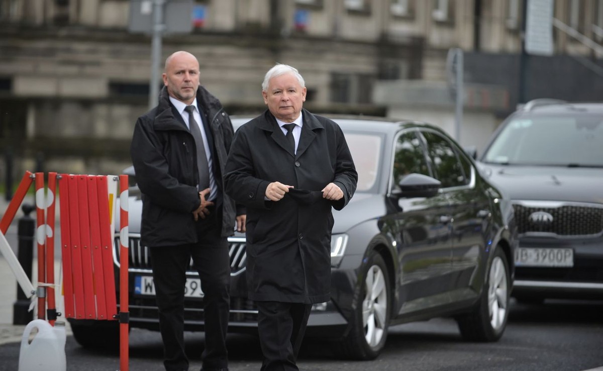 Jarosław Kaczyński warszawa