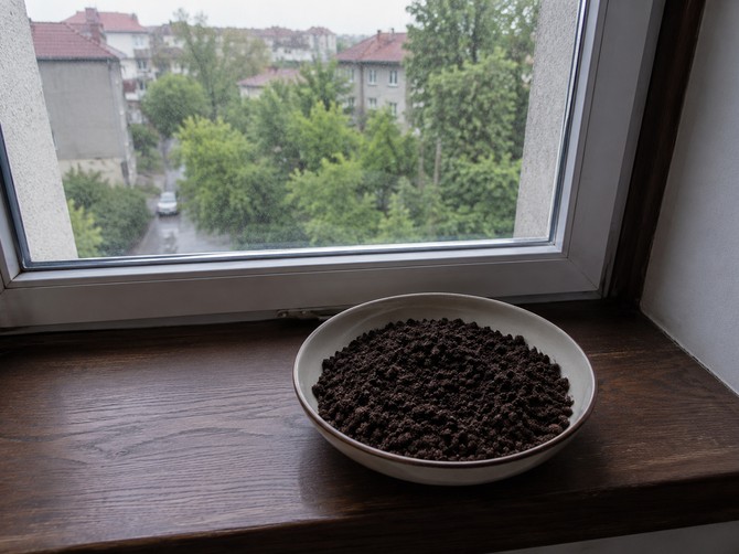 Mnogi tokom leta talog od kafe stavljaju na prozor i za to imaju dobar razlog