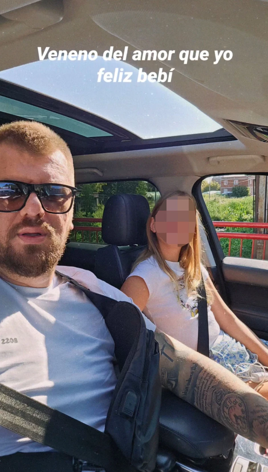 Marko Janjušević Janjuš sa ćerkom Krunom 