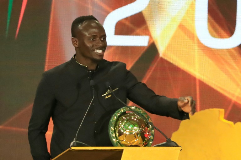 Sadio Mane won the biggest award of the CAF Awards 2019