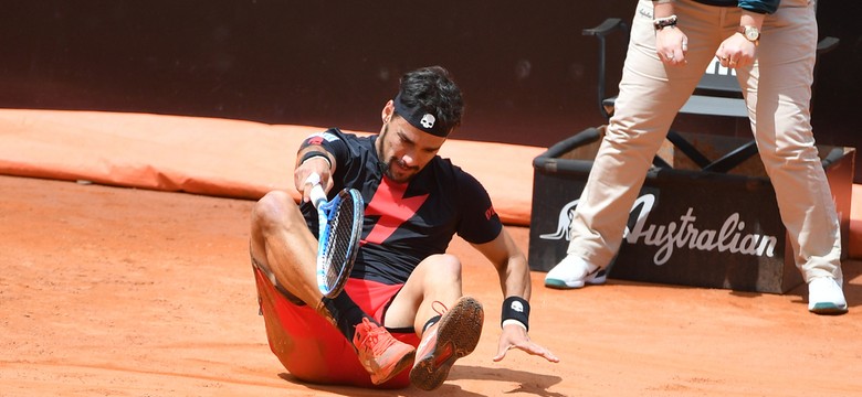 Fabio Fognini w czasie pandemii poddał się operacji obu stawów skokowych