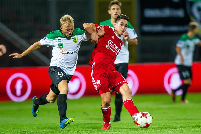 Pilka nozna. Ekstraklasa. Piast Gliwice - Wisla Krakow. 02.11.2018