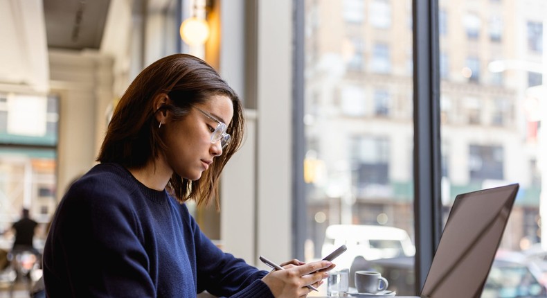 The author, not pictured, waited to go to grad school.NoSystem Images/Getty Images