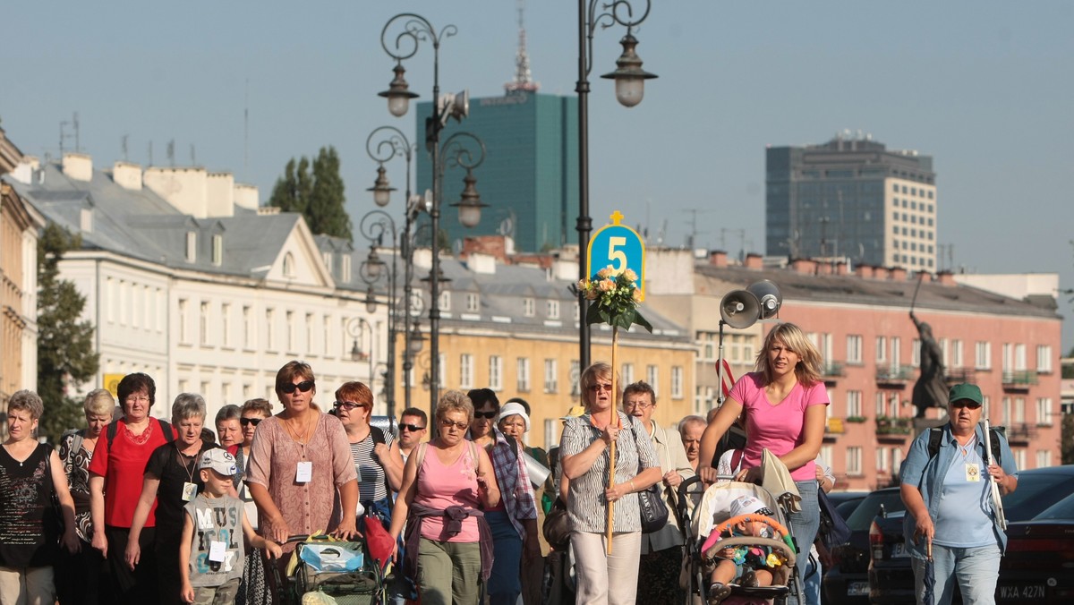 WARSZAWA 298. WARSZAWSKA PIESZA PIELGRZYMKA NA JASNĄ GÓRĘ