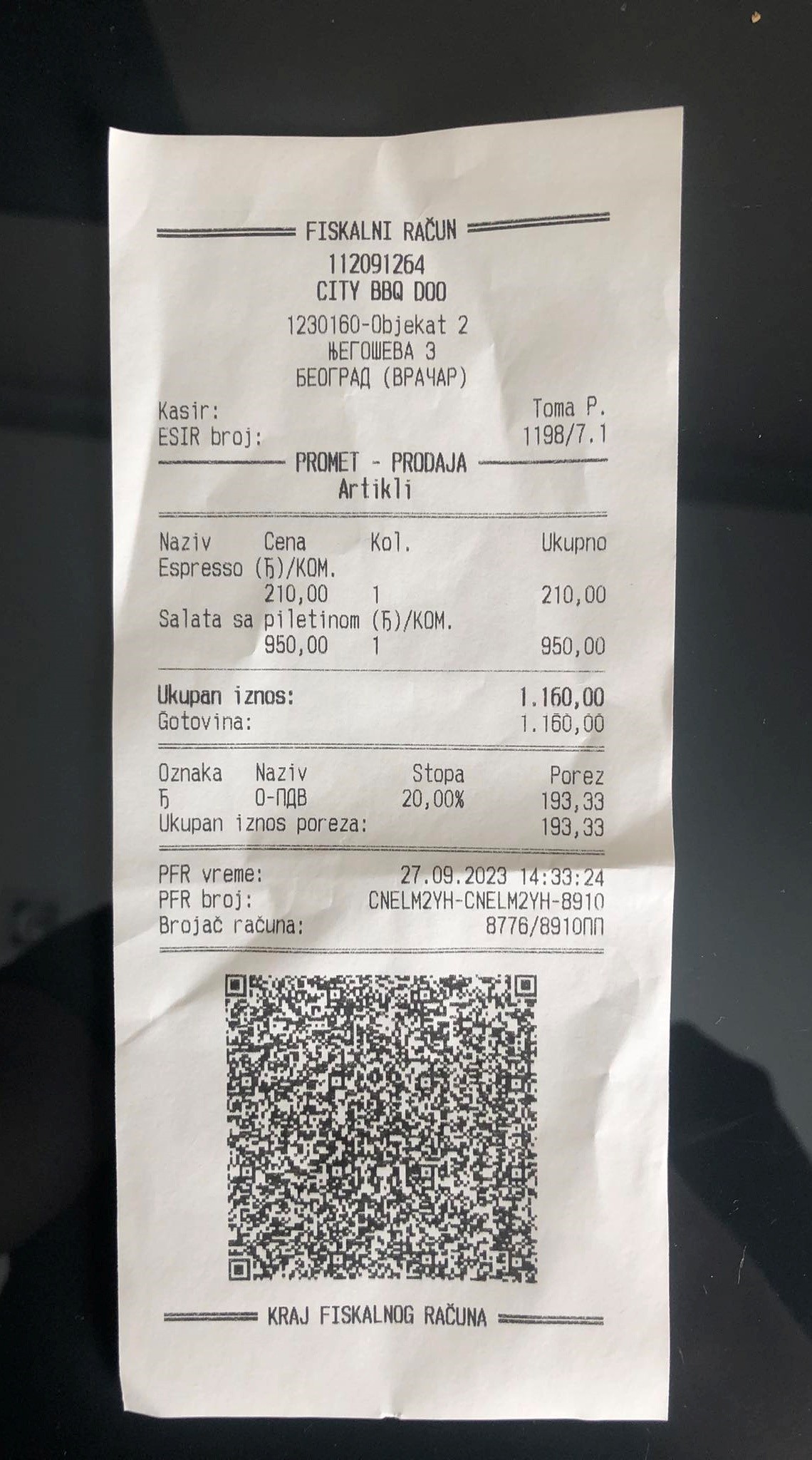 Monika poslala zábery zo Srbska.