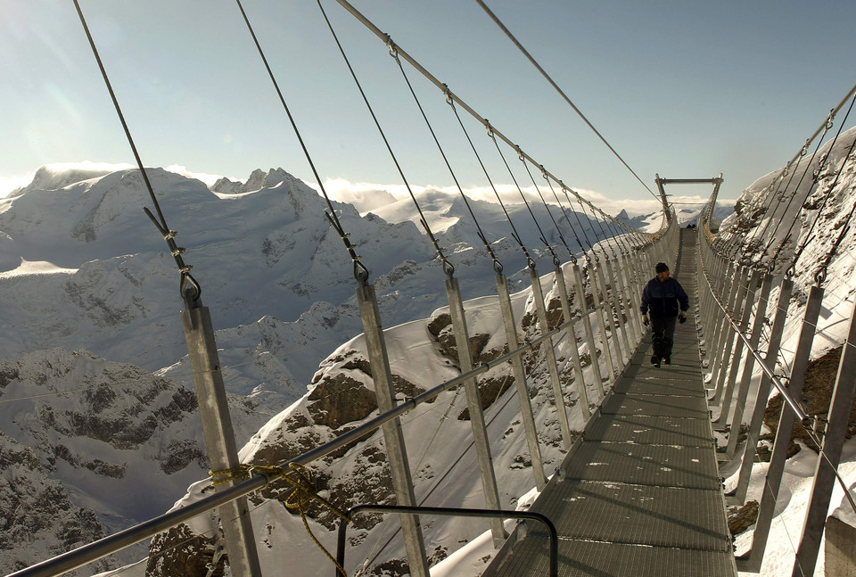 Szwajcaria - Titlis Cliff Walk