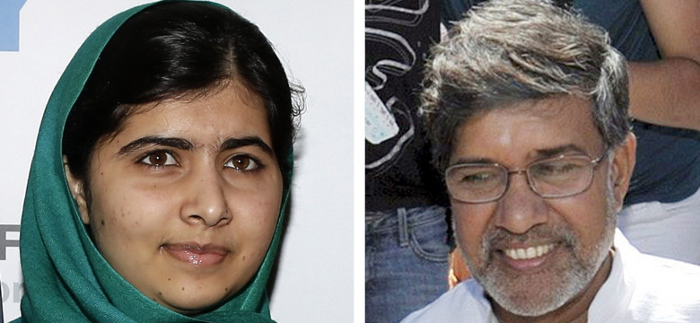 Pokojowa Nagroda Nobla przyznana. Malala Yousefzai z Pakistanu i Kailash Satyarthi z Indii