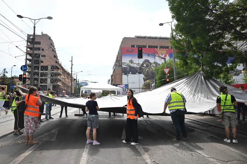Protest univerziteti Kneza Miloša