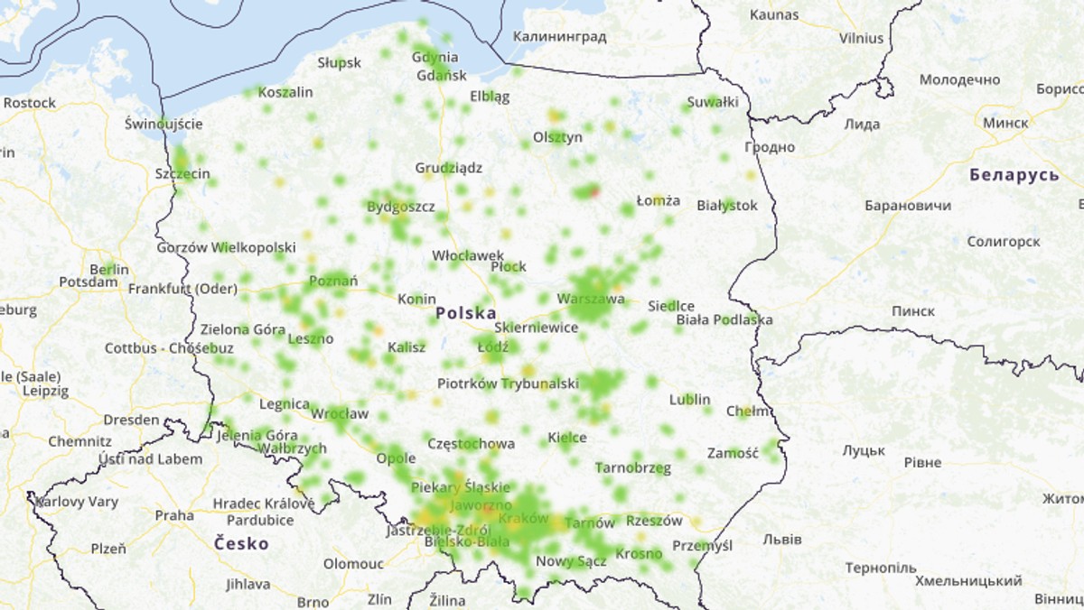 Smog w Polsce - 2 stycznia. Stan, jakość i zanieczyszczenie powietrza