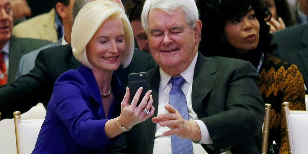 Newt Gingrich says millennials are dividing America by texting too much