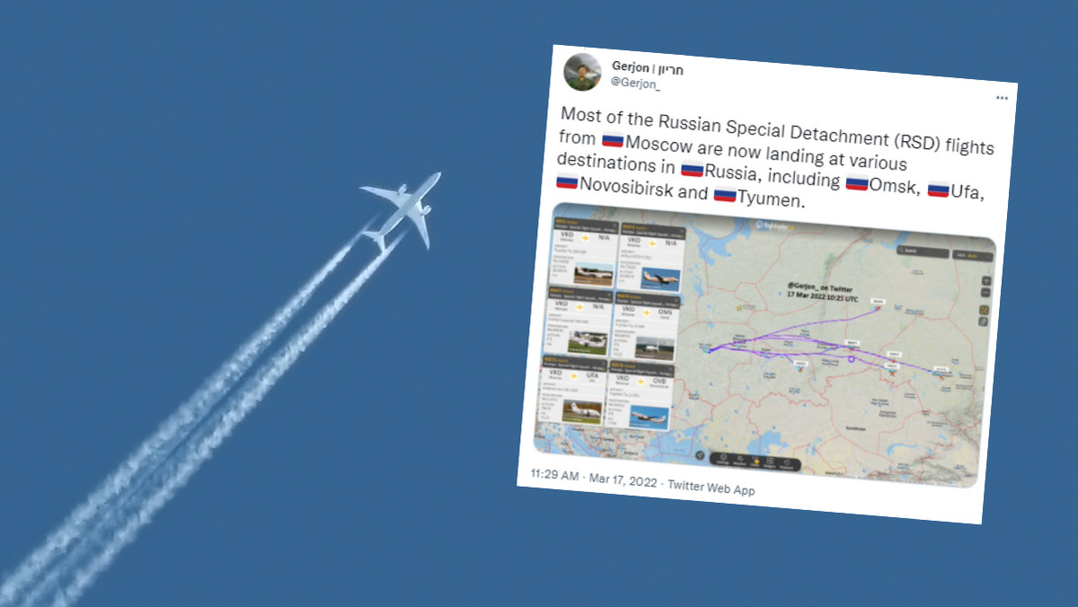Tajemnicze loty samolotów Sił Operacji Specjalnych Federacji Rosyjskiej
