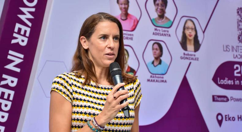 Jennifer Foltz, Deputy Public Affairs Officer, United States Consulate, Lagos (Photo by LIS International)