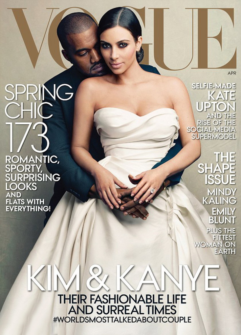 Oryginalna okładka "Vogue'a"