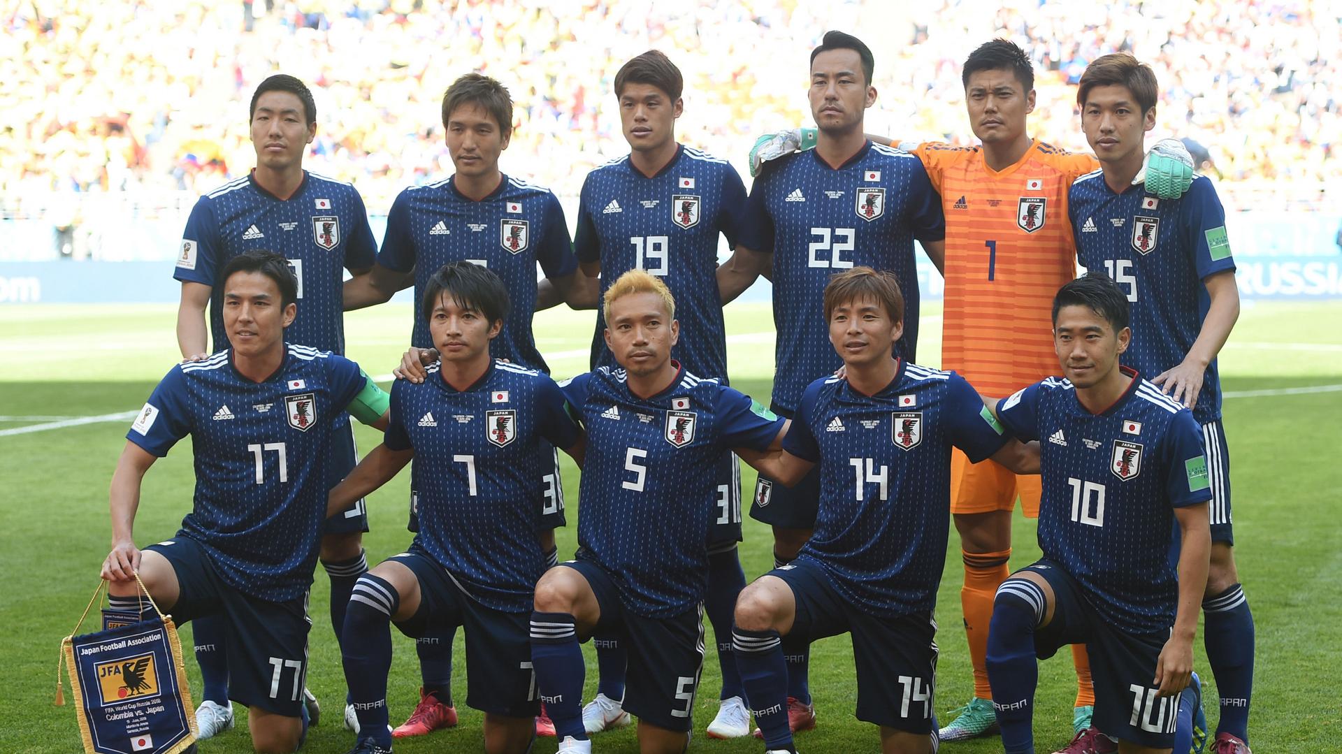 Япония 2018. Сборная Японии в Саранске. Japan Soccer Team.