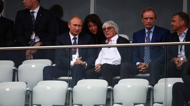 Bernie Ecclestone wspiera Blattera, Putina i... łapówki