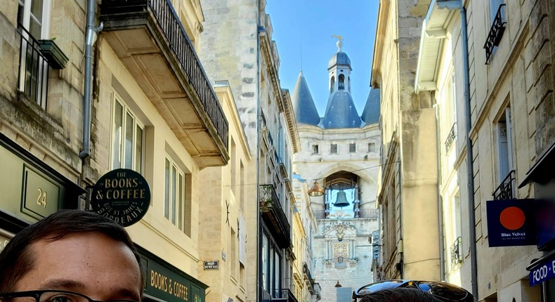 The Willick family traveling in the Bordeaux region of France.Courtesy of Raina Willick