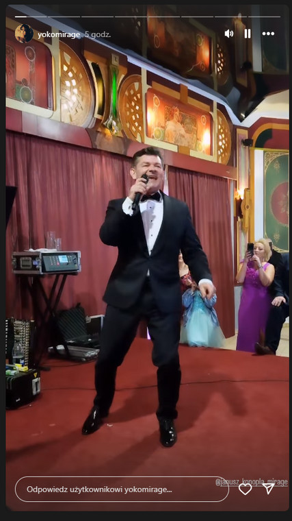 Zenon Martyniuk zaśpiewał na weselu syna