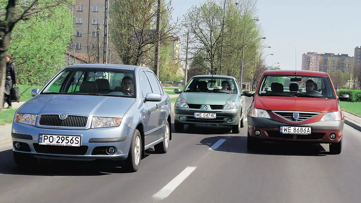 Porównanie Skody Fabii, Renault Thalii i Daci Logan