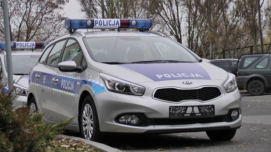 Nowa kia cee'd w barwach polskiej policji
