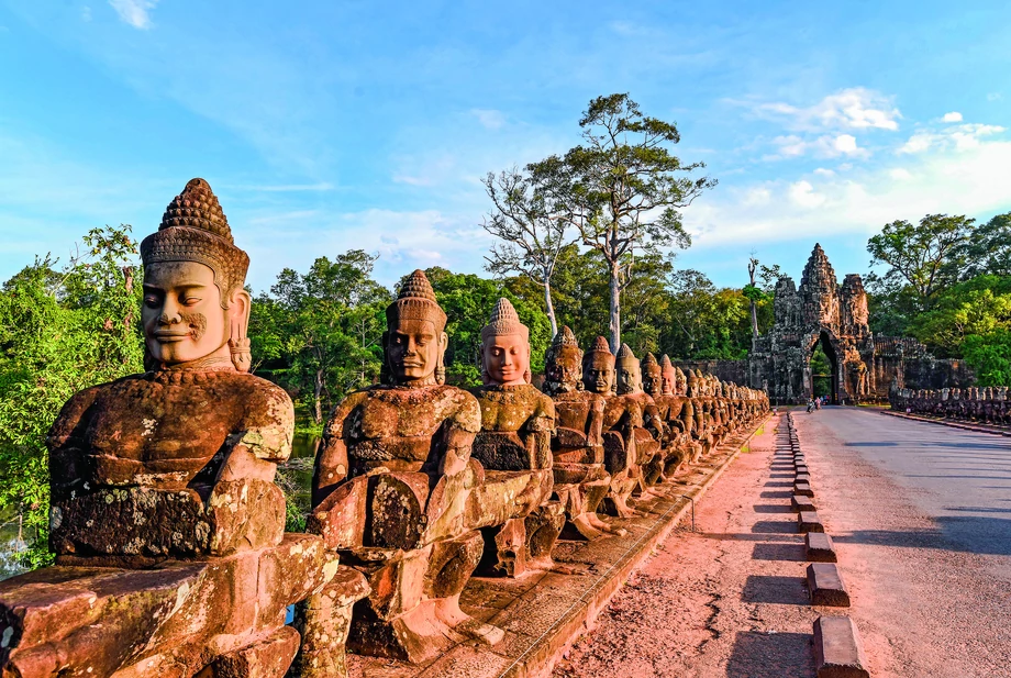 Będąc w Kambodży, nie sposób nie być w Angkor Wat, kompleksie świątyń w stolicy dawnego imperium Khmerów.
