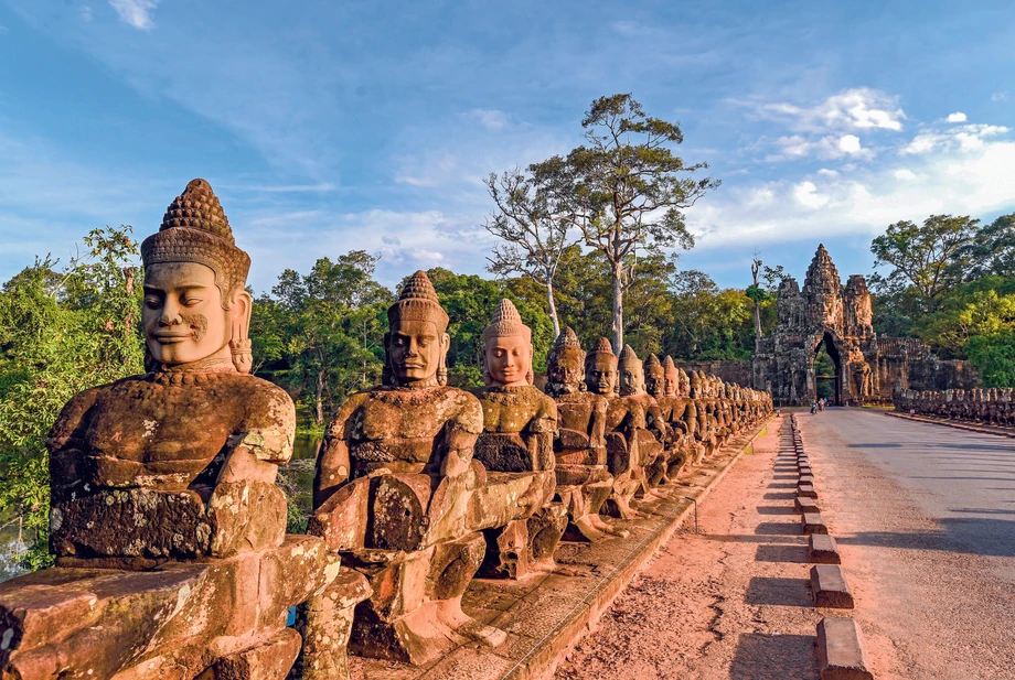 Będąc w Kambodży, nie sposób nie być w Angkor Wat, kompleksie świątyń w stolicy dawnego imperium Khmerów.