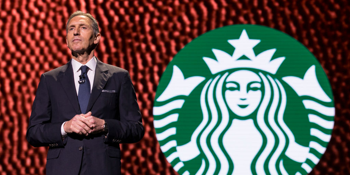 Założyciel i do niedawna CEO Starbucksa Howard Schultz