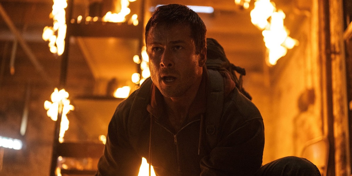 Glen Powell w filmie "Uciekinier"
