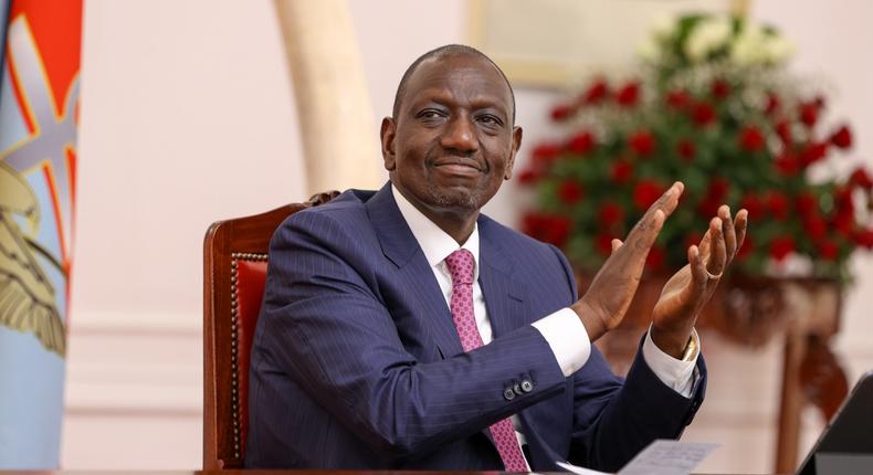 President William Ruto during a meeting with foreign investors at State House, Nairobi on July 13, 2023